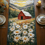 Summer Daisy Table Runner