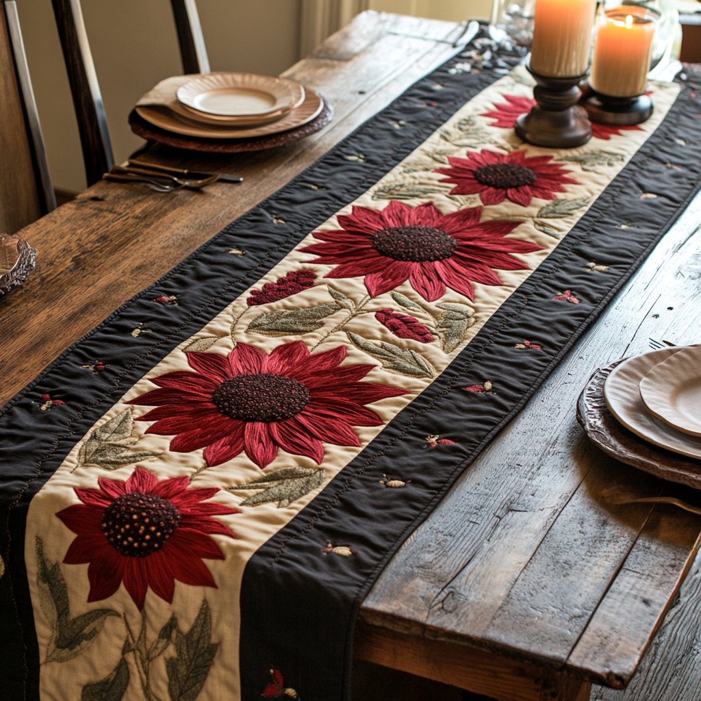 Summer Stitches Table Runner