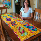 Sun Kissed Flip Flops Table Runner