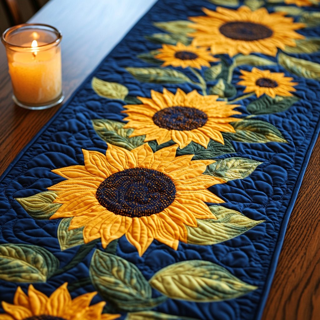 Sun Petals Table Runner