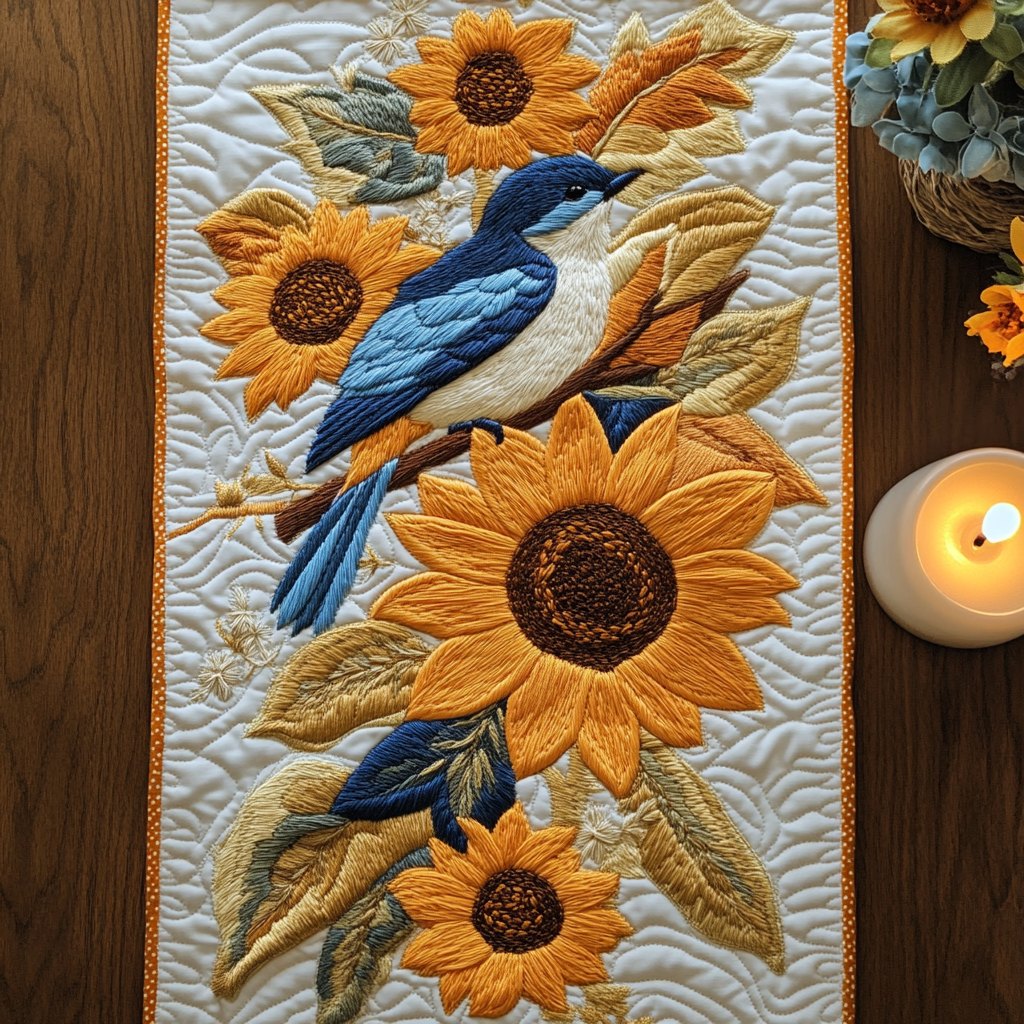 Sunbeam Chirp Table Runner