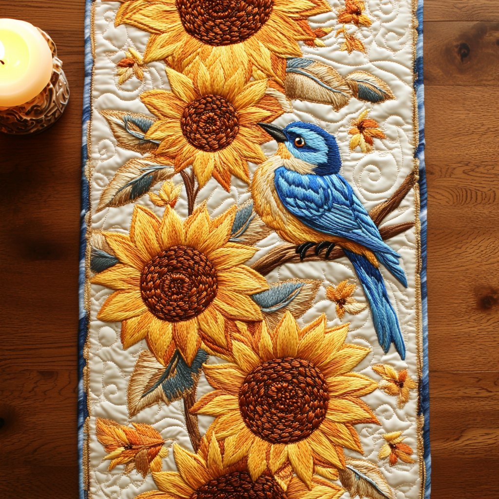 Sunbird Joy Table Runner