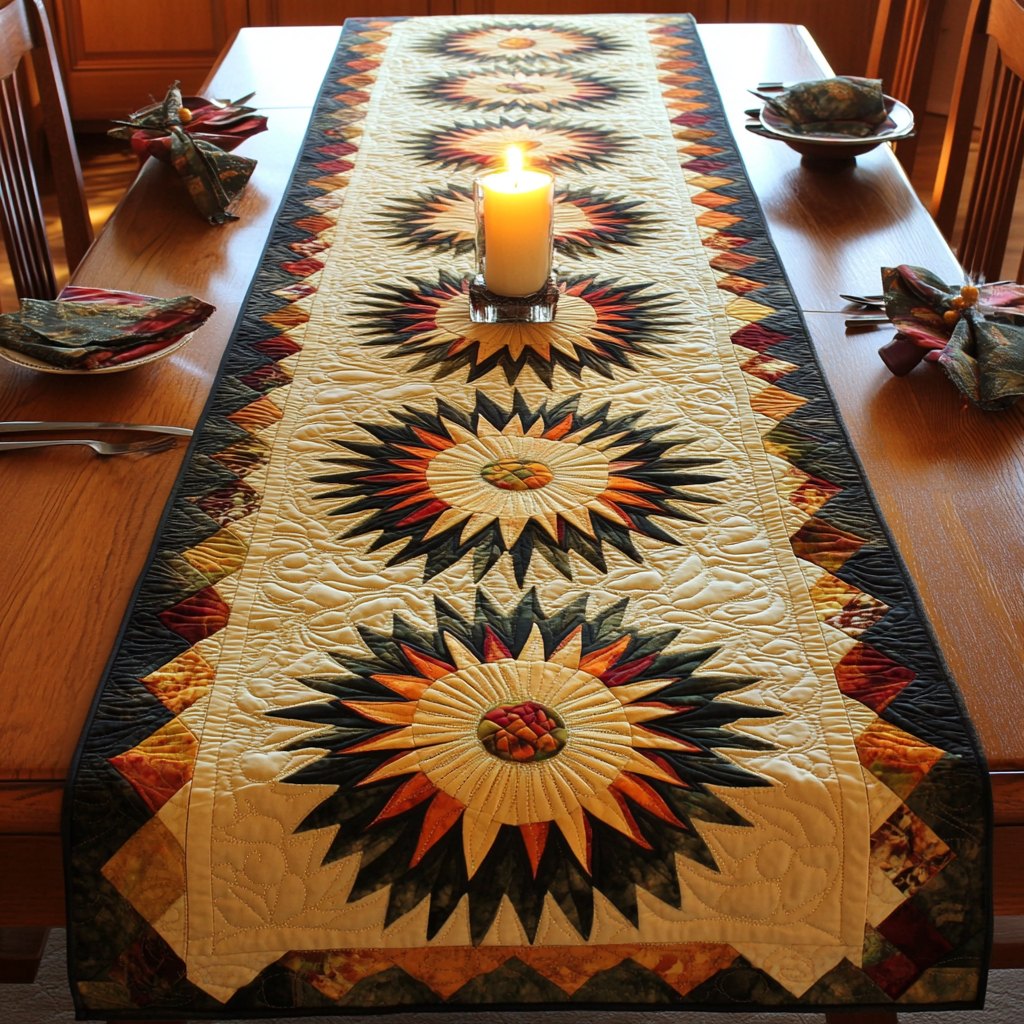 Sunburst Trail Table Runner