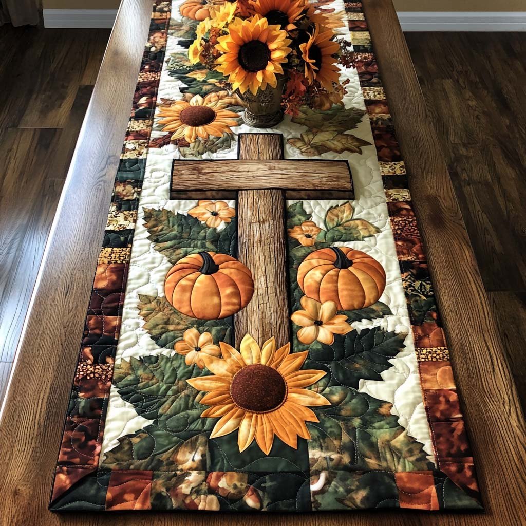 Sunflower Grace Table Runner