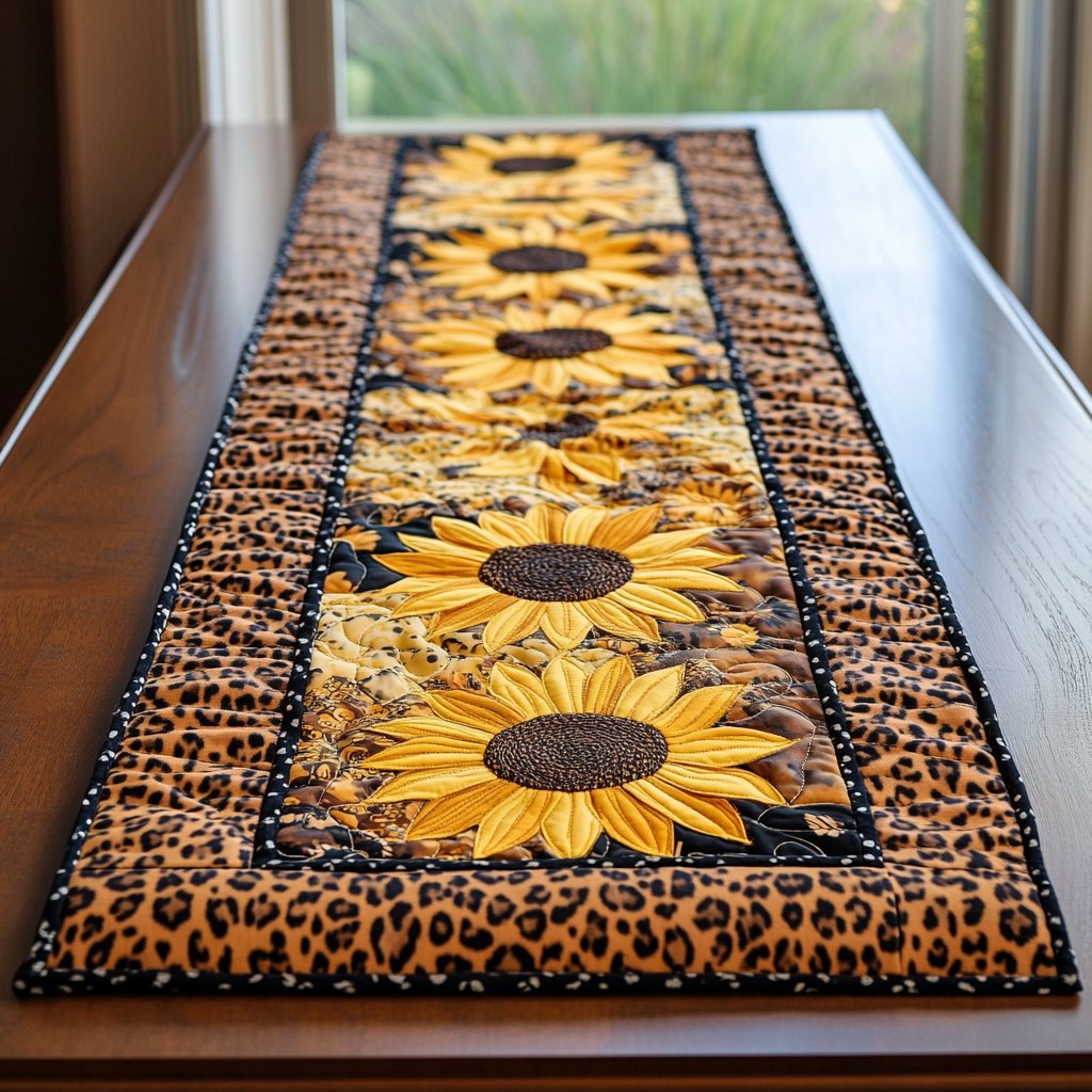 Sunflower Love Table Runner