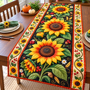 Sunflower Meadow Magic Table Runner - Made to Order