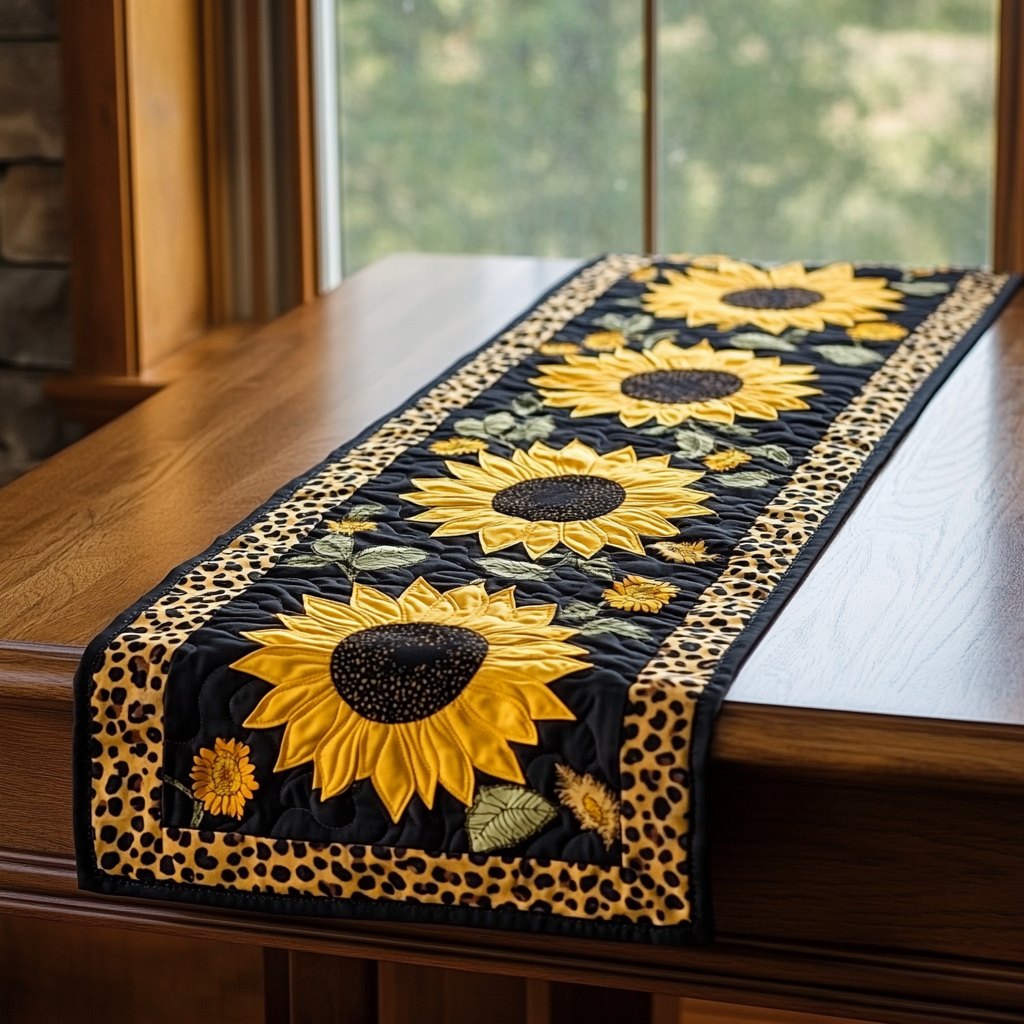 Sunflower Radiance Table Runner