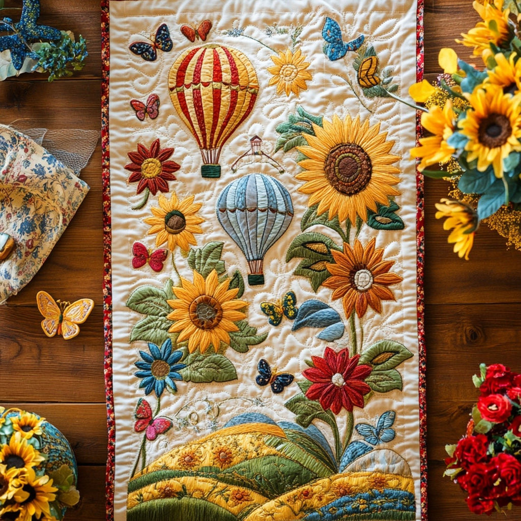 Sunflower Skies Table Runner