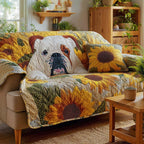 Sunflower Smile Sofa Cover