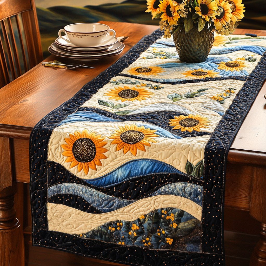 Sunflower Valley Table Runner