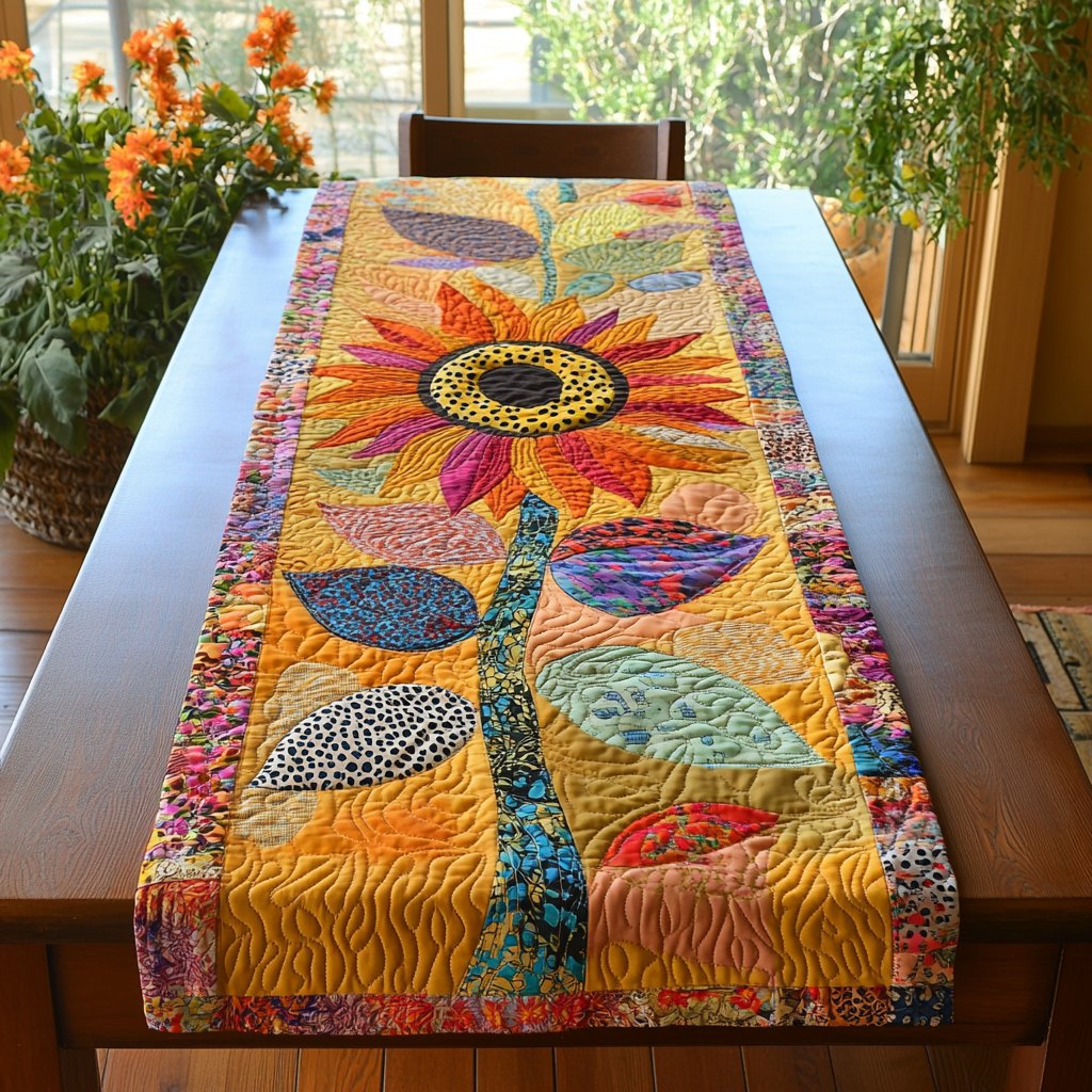 Sunflower Vibes Table Runner