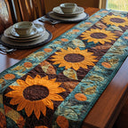 Sunflower Earth Table Runner