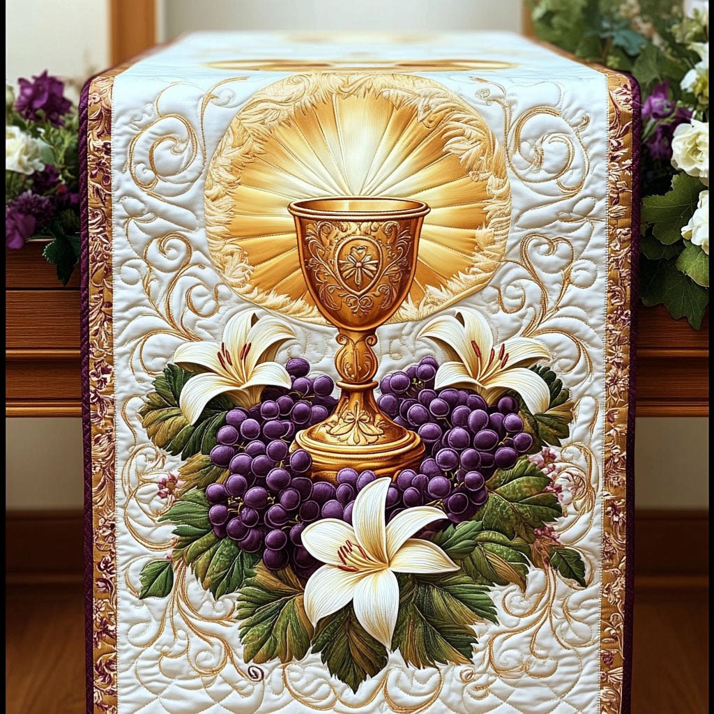 Sunlit Chalice Table Runner