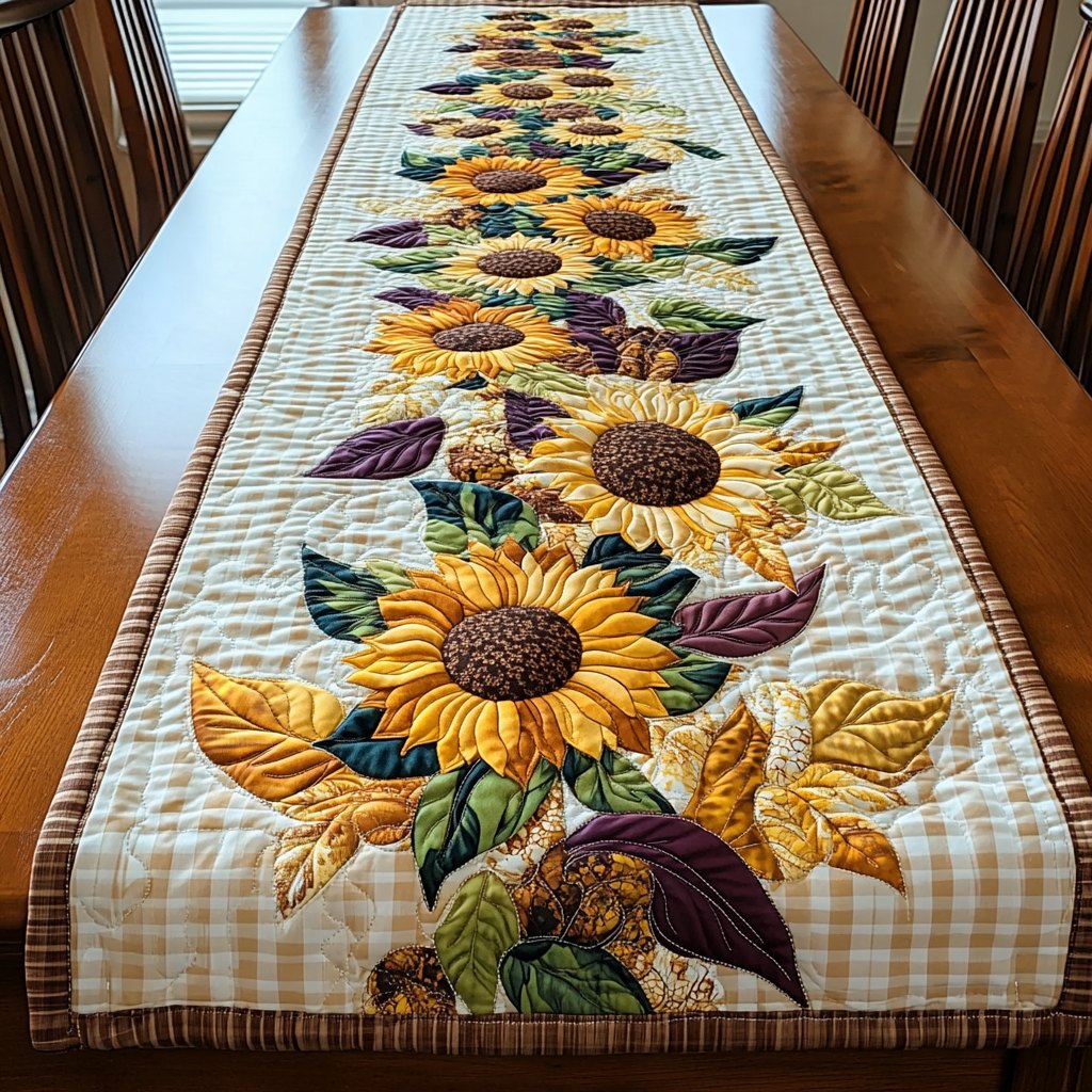 Sunlit Joy Table Runner