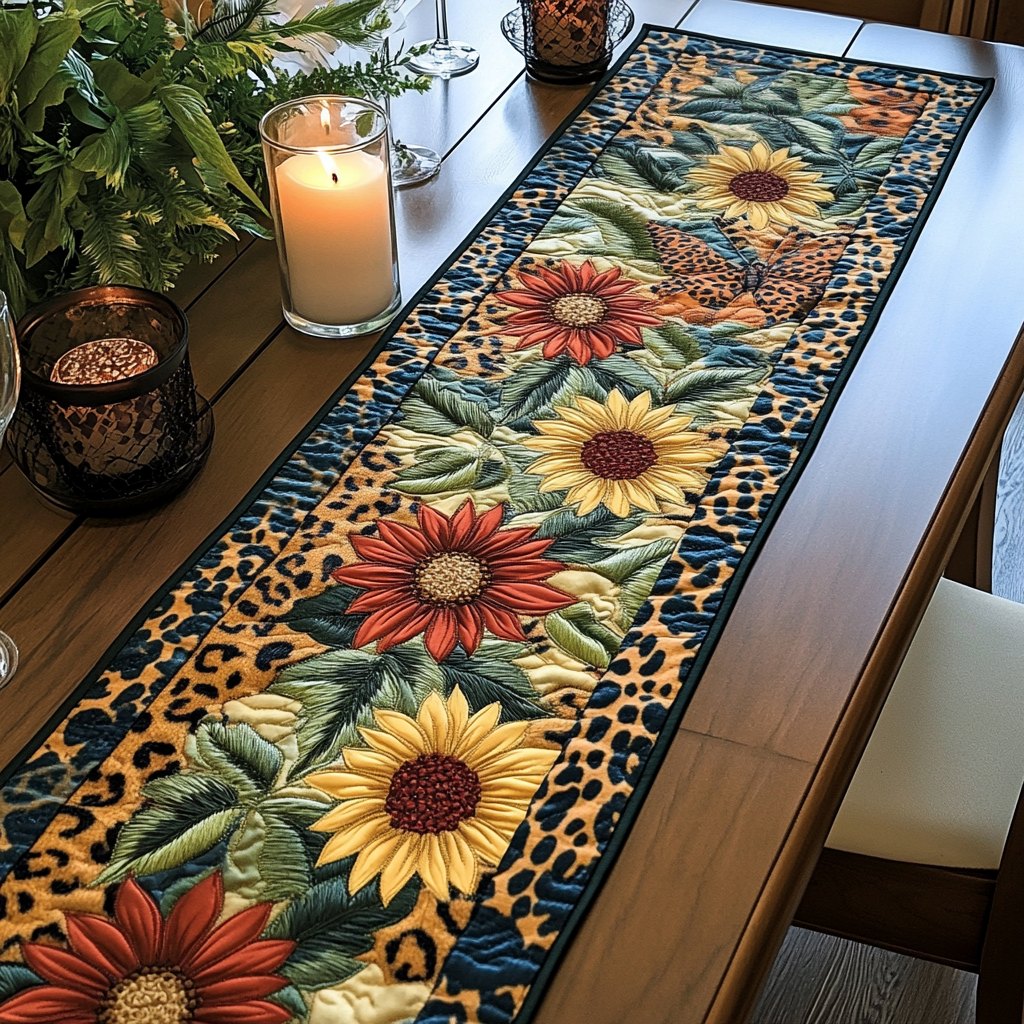 Sunlit Path Table Runner