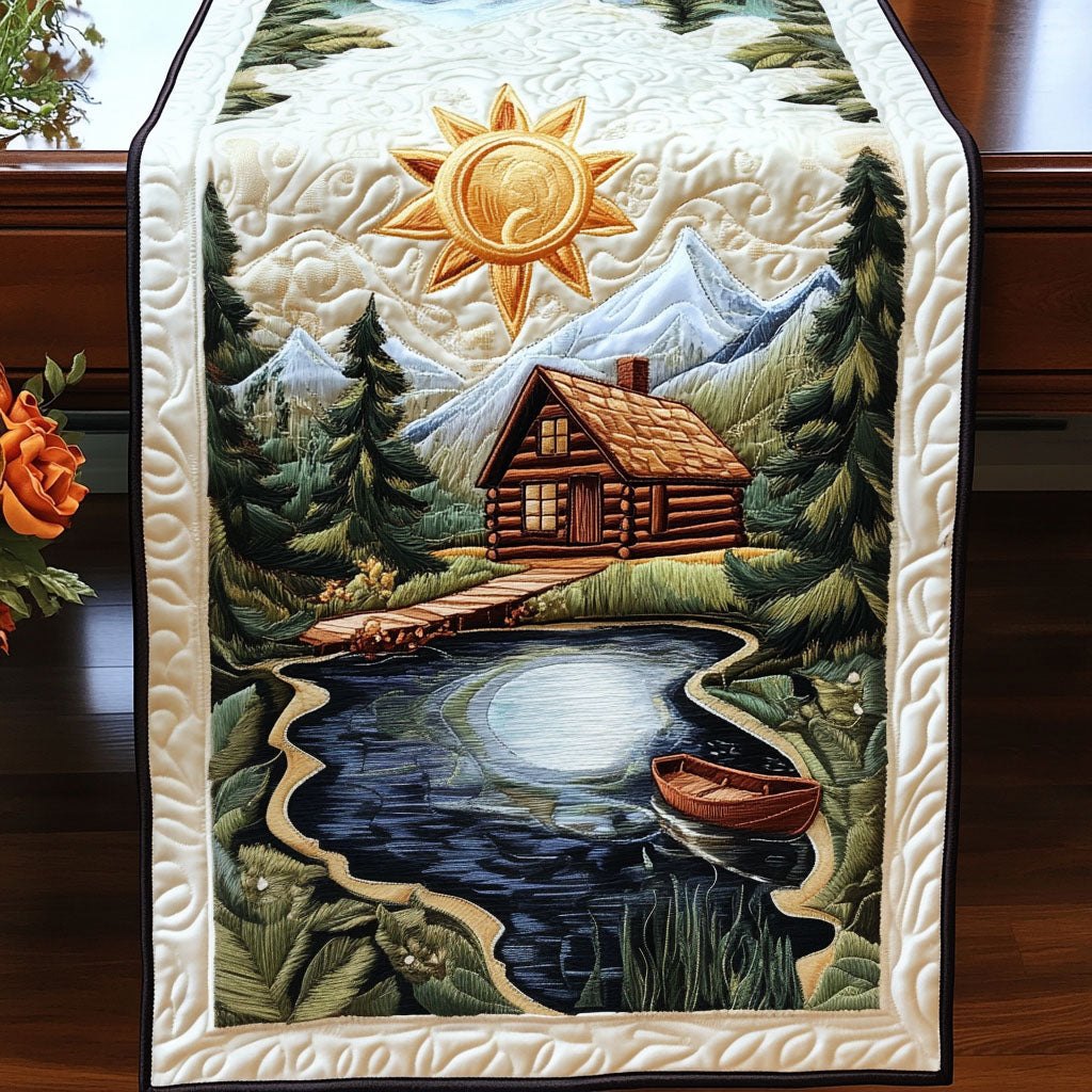 Sunlit Reflection Table Runner