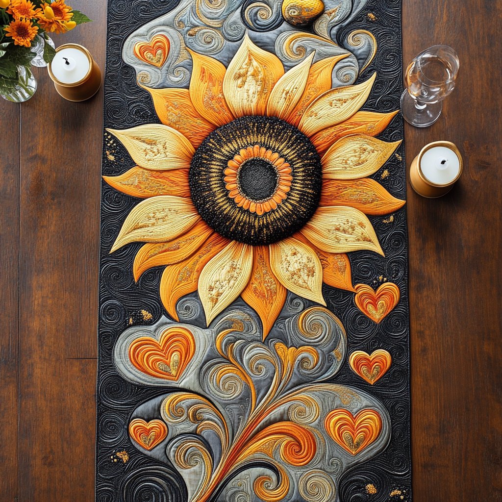 Sunlit Whimsy Table Runner