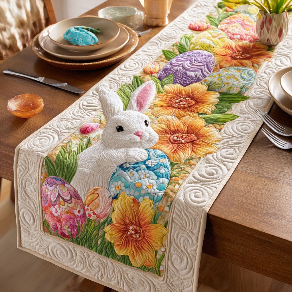 Sunny Bunny Fields Table Runner