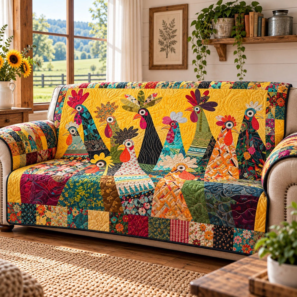 Sunny Country Gathering Sofa Cover