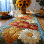 Sunny Daisies Table Runner