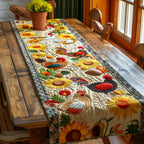 Sunny Farmhouse Table Runner