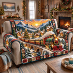 Sunrise Mountain Railway Sofa Cover