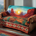 Sunset Desert Vista Sofa Cover