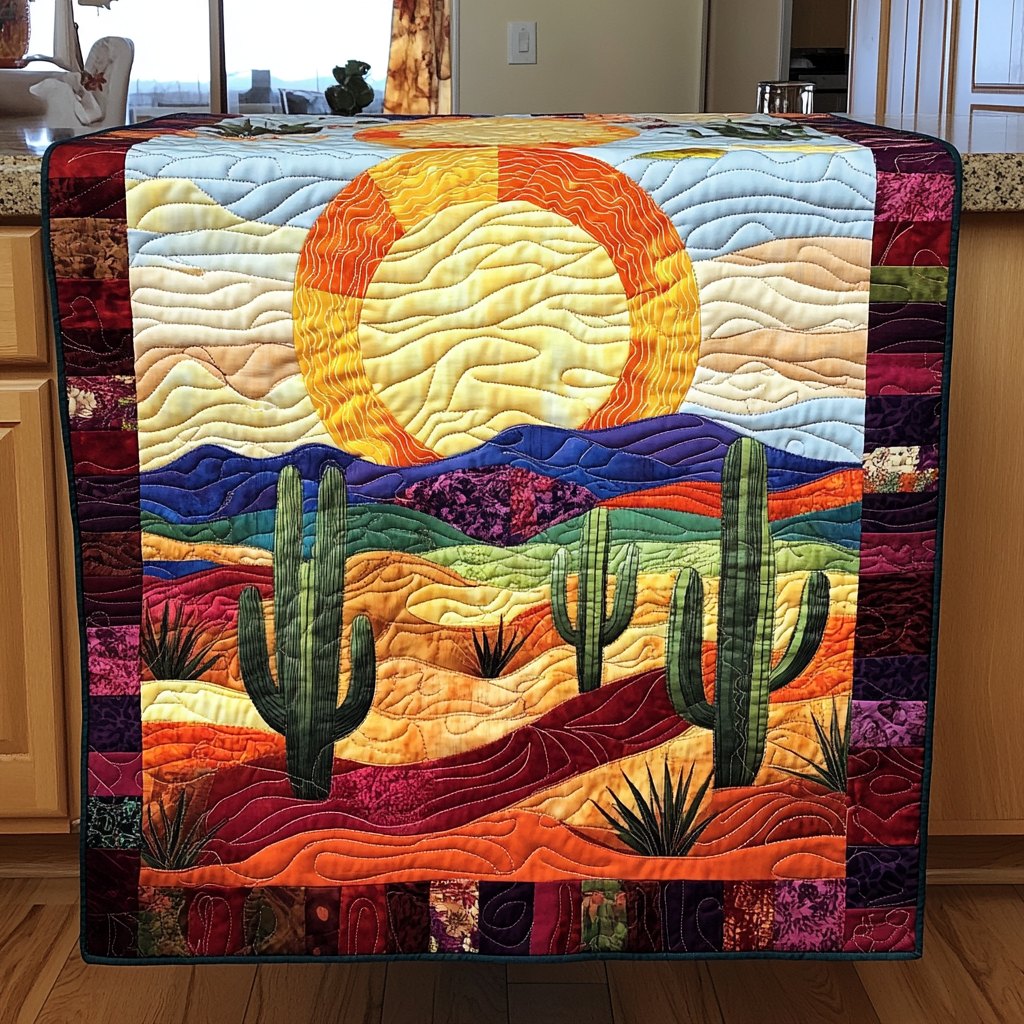 Sunset Serenity Table Runner