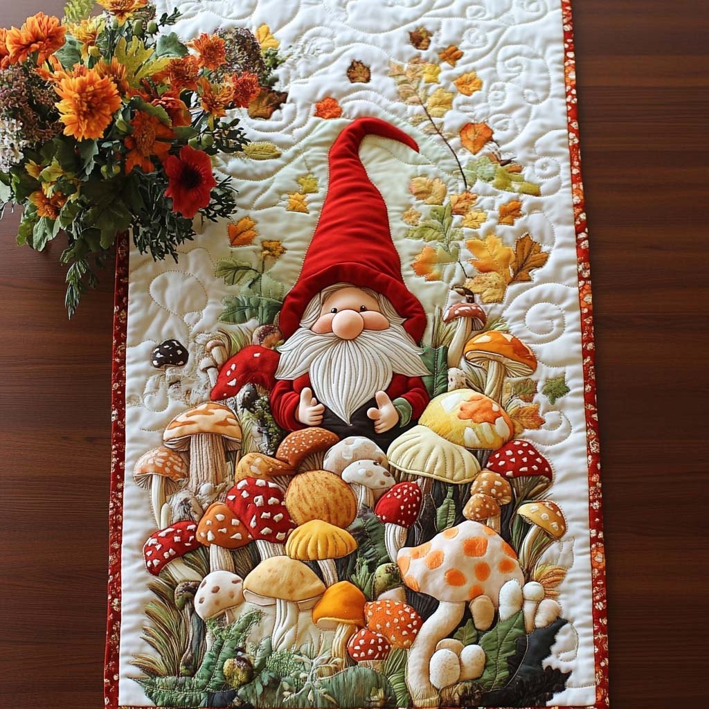 Gnome Mood Table Runner