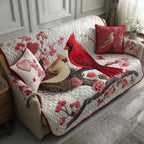 Sweet Cardinals Sofa Cover