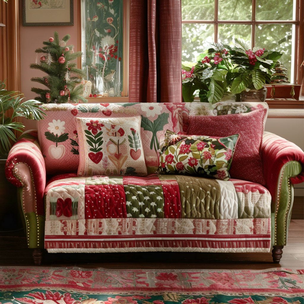 Sweet Cottage Bloom Sofa Cover