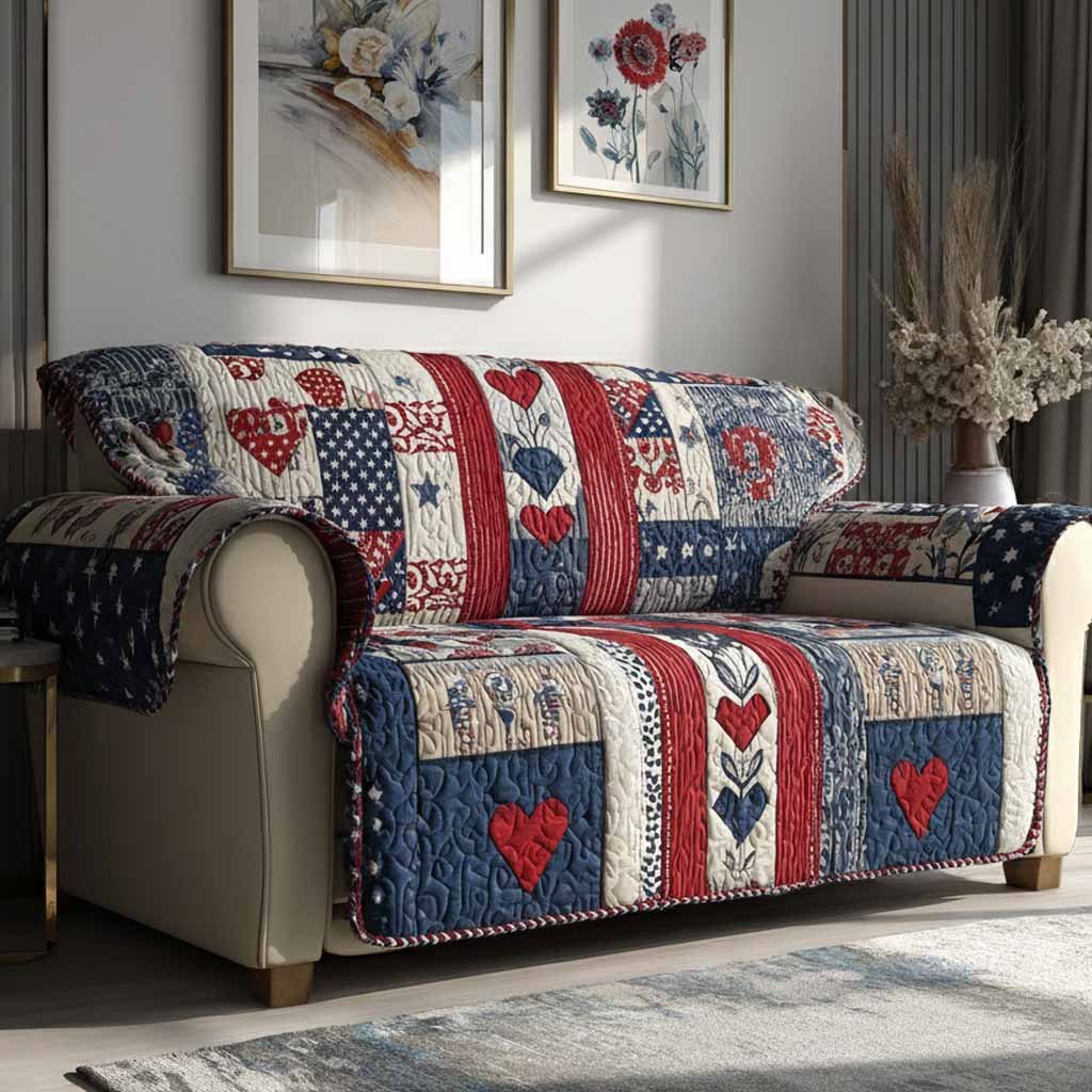 Sweet Liberty Sofa Cover