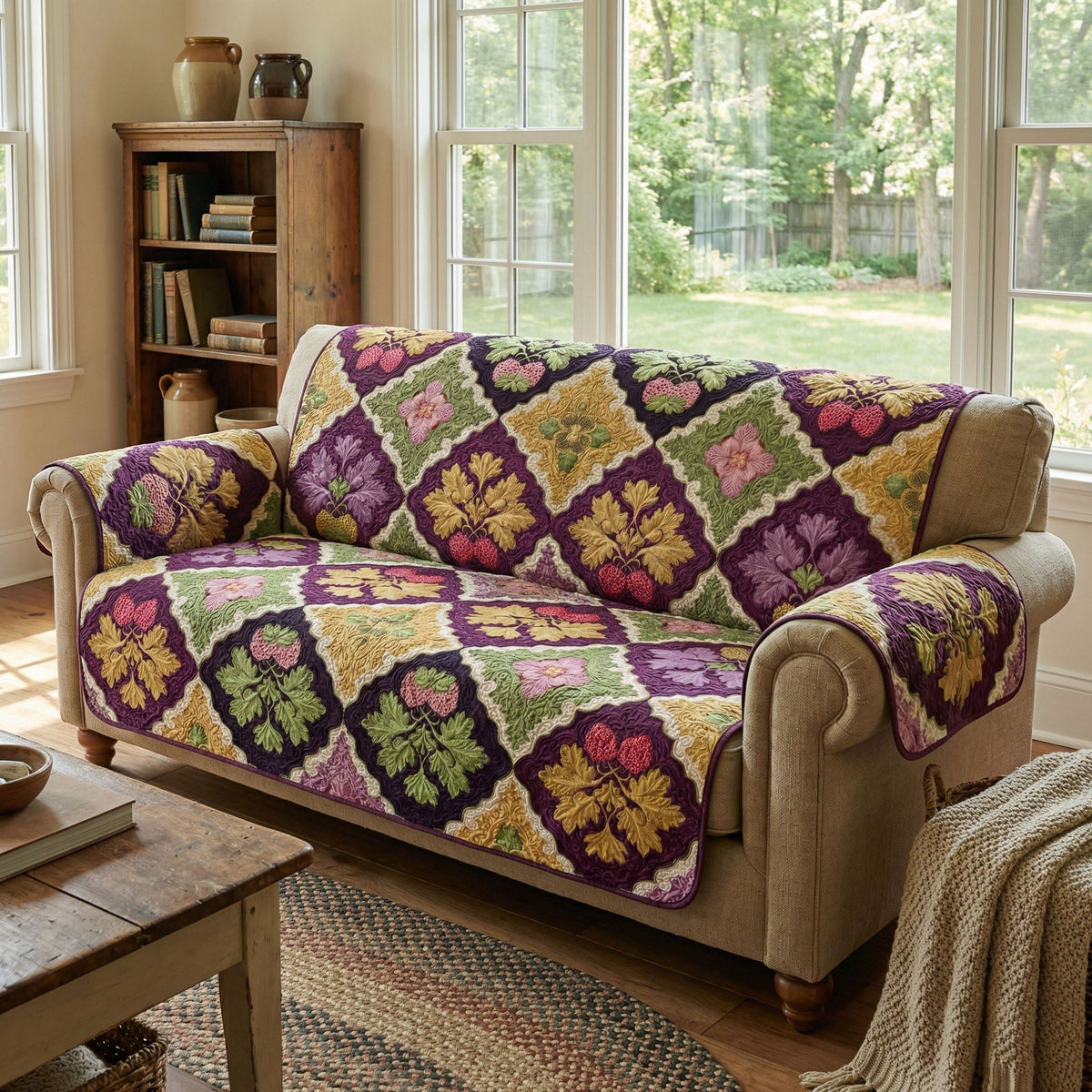 Sweet Meadow Whisper Sofa Cover