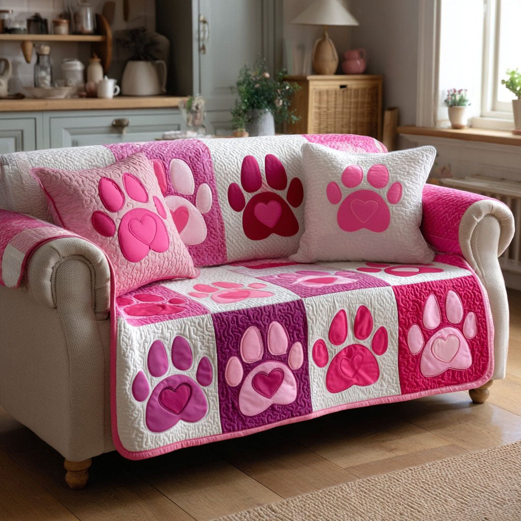 Sweet Paw Sofa Cover