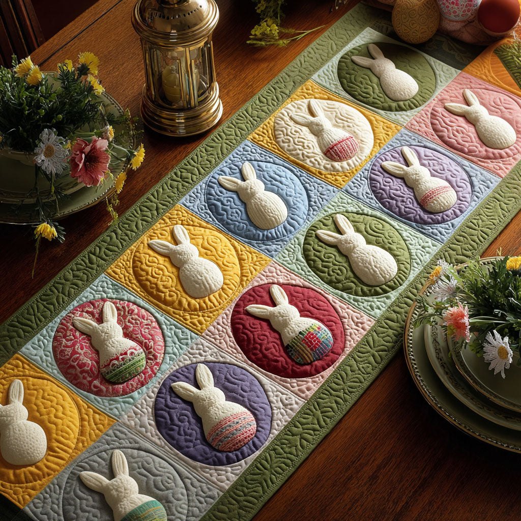 Sweet Spring Hoppers Table Runner