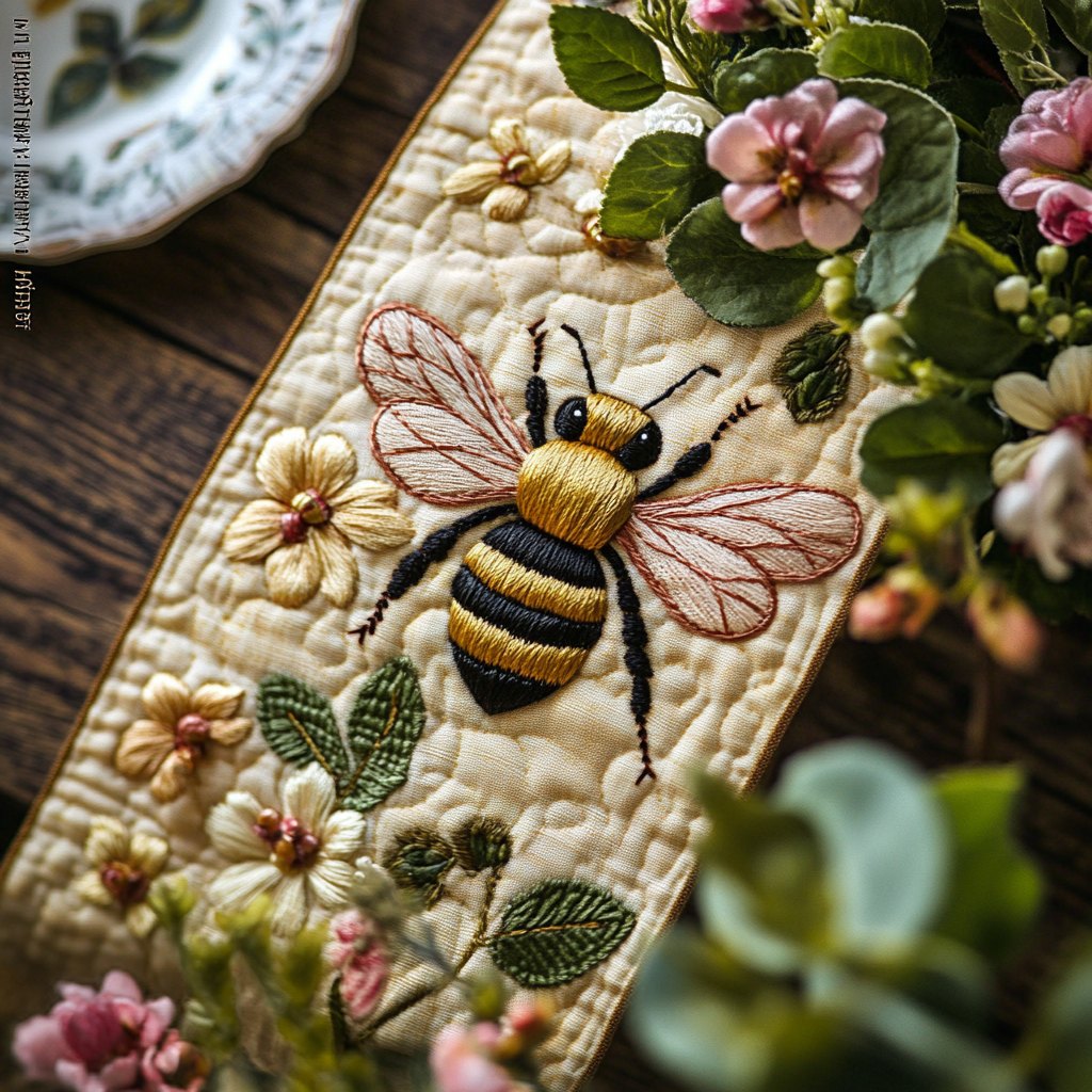 Sweet Swarm Table Runner