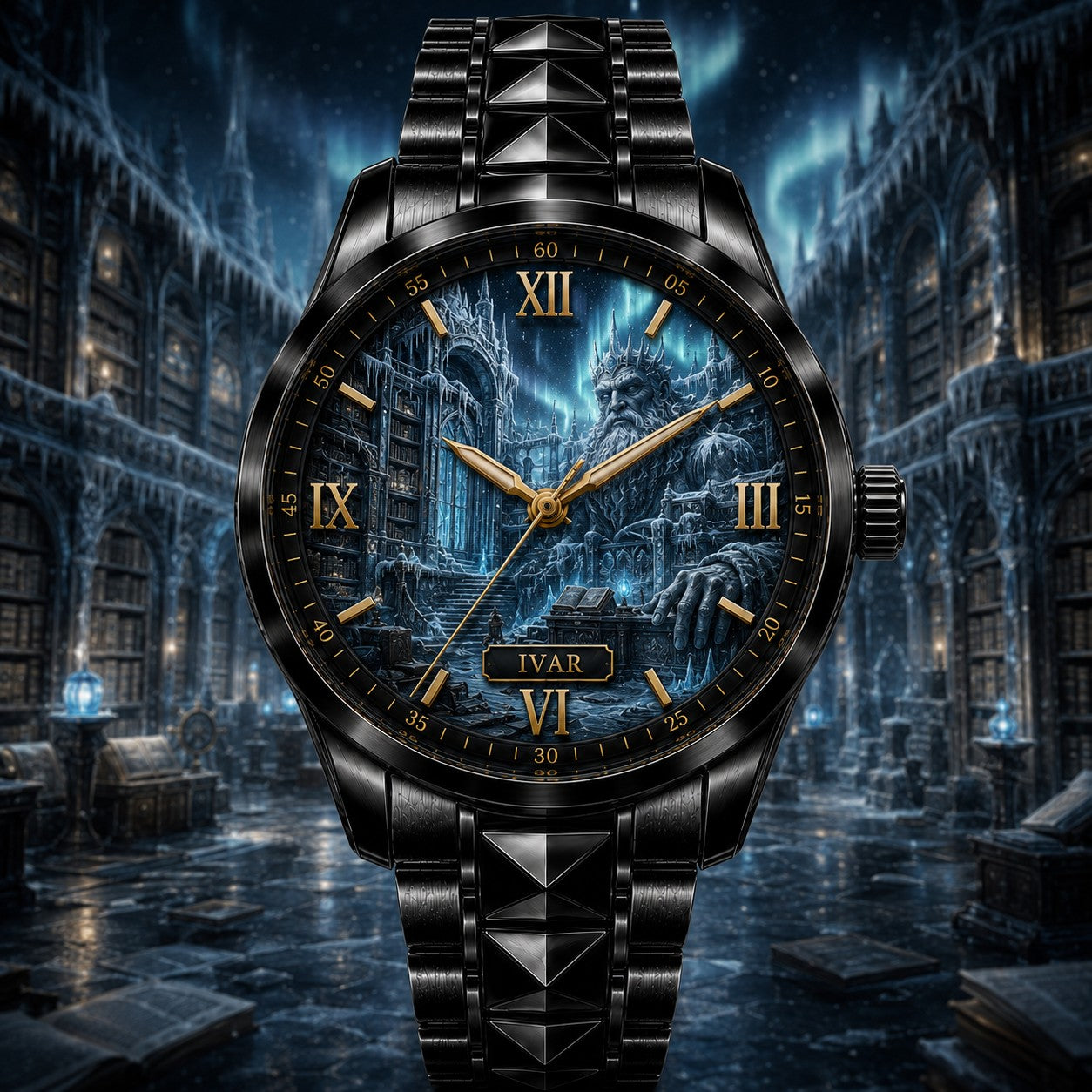 Custom Personalized Frozen Library King Watch — personalized with a custom name