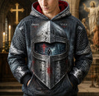 Templar Helmet Vision hoodie, all-over print
