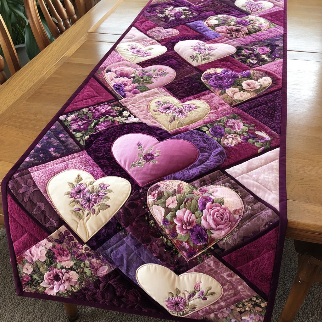 Tender Blooms Table Runner