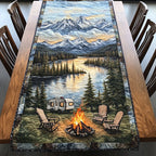 Tent Getaway Table Runner