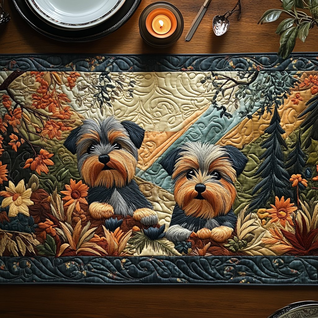 Terrier Spirit Table Runner