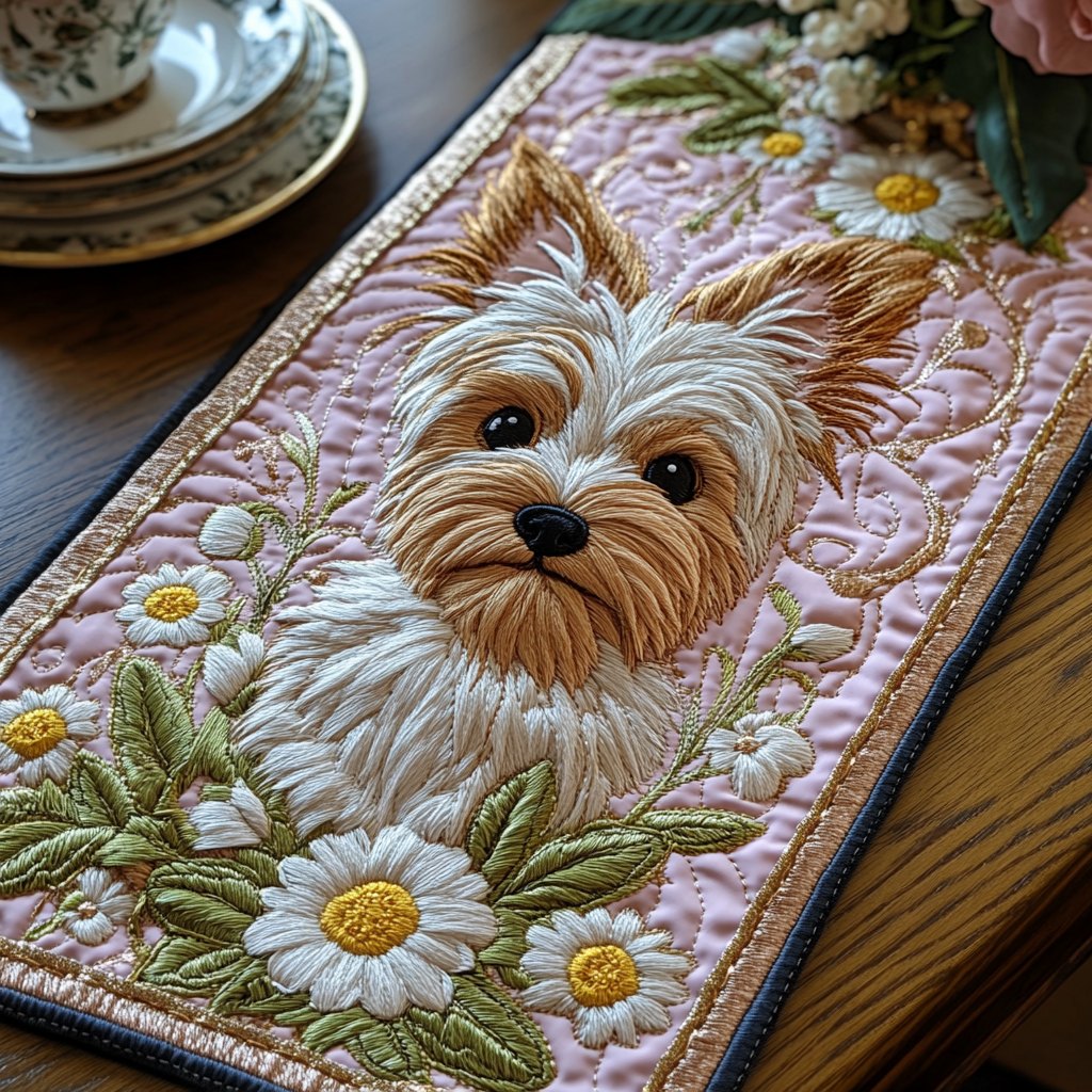 Terrier Tails Table Runner
