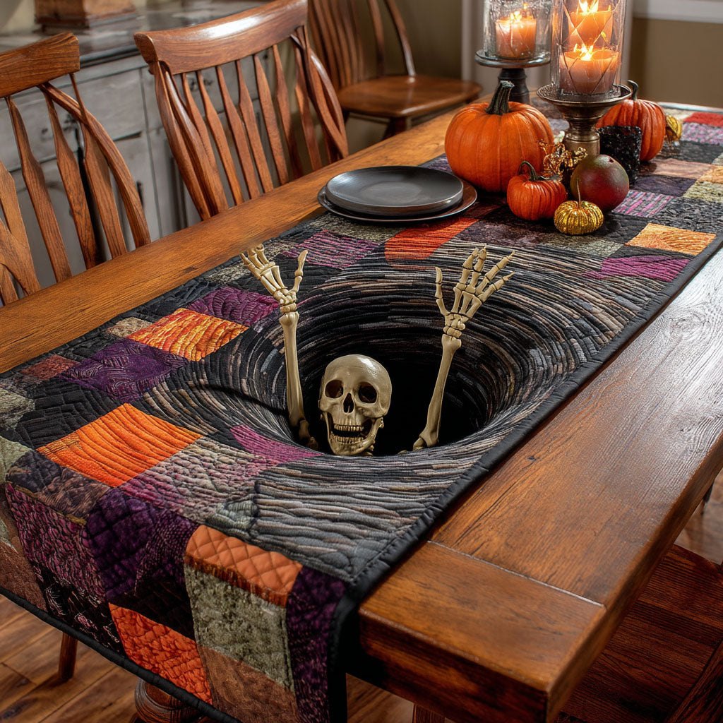 Terror Below Table Runner