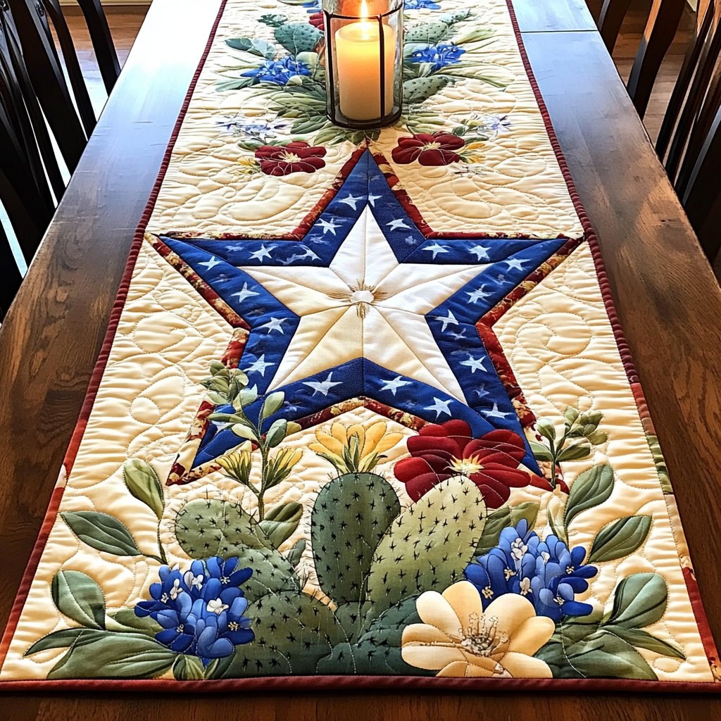 Texas Fields Table Runner