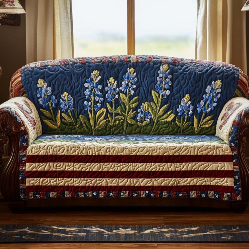 Texas Flower Sofa Cover