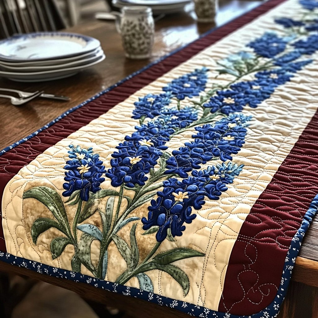 Texas Garden Table Runner