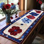 The American Bloom Table Runner