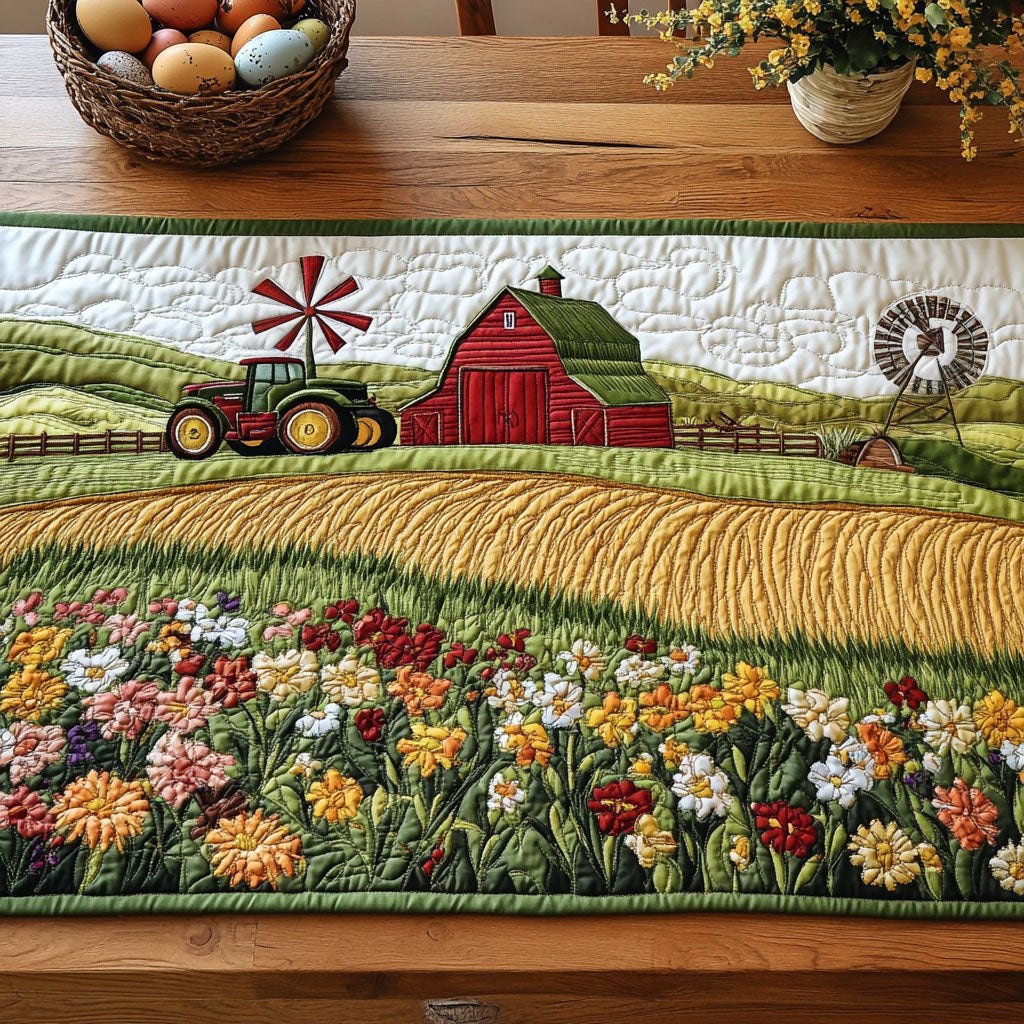 The Flower Farm Table Runner