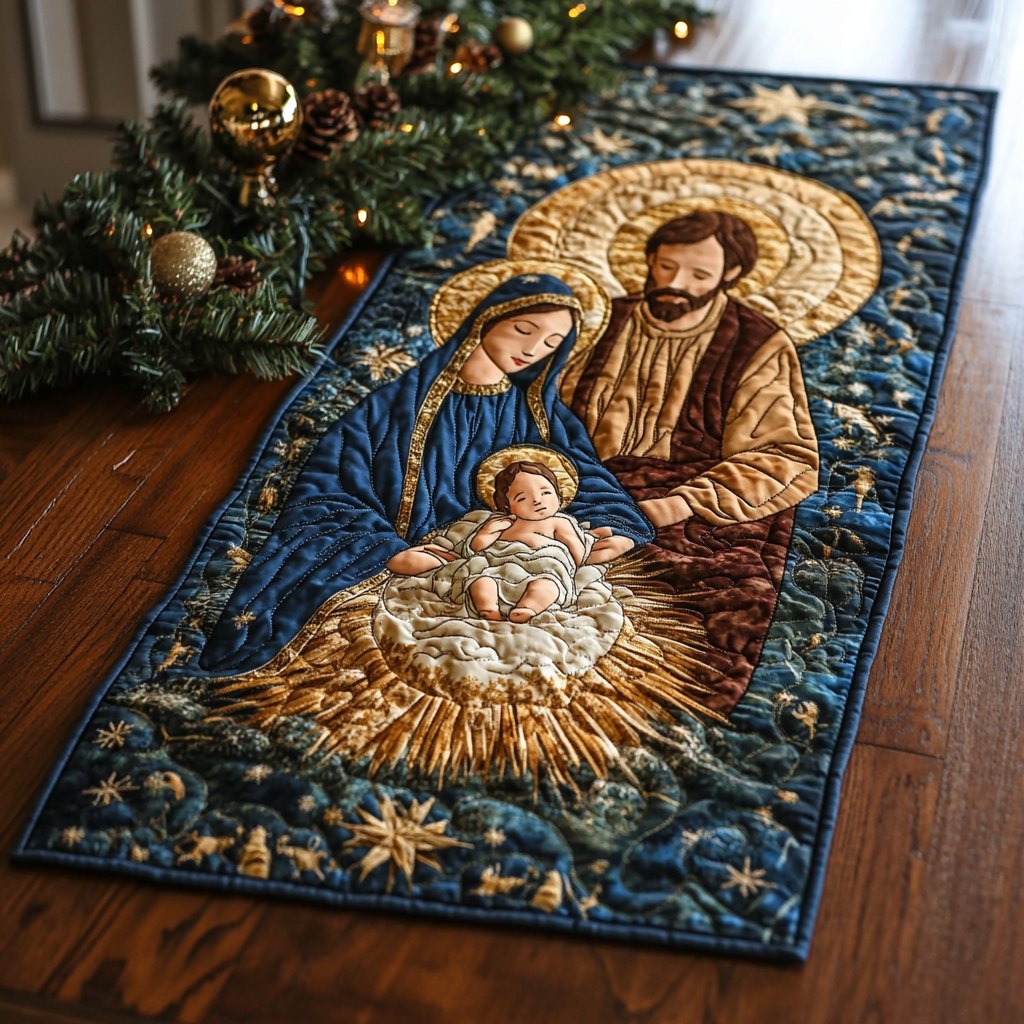 The Miracle Manger Table Runner