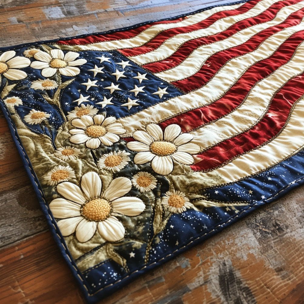 The Patriotic Patch Table Runner